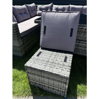 Комплект садових меблів Favora MARINE Сірий - 11 Комплект садових меблів Favora MARINE Сірий WS538 фото - 11