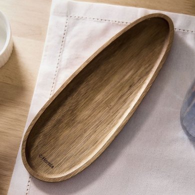 Піднос Homla MOOKA 28x10 см Дерево 229363 фото - 4