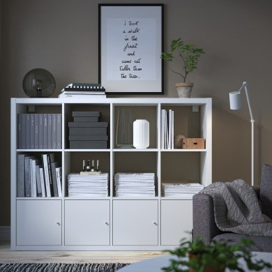 Стеллаж KALLAX Белый - 8 IKEA Стеллаж KALLAX Белый (ИКЕА KALLAX) 79278250 фото - 8