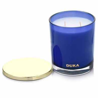 Ароматична свічка Duka Heritage Velvet Amber Білий/Синій 2220904 фото - 2