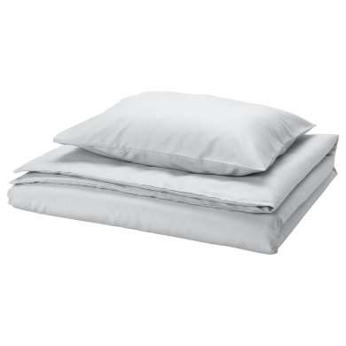IKEA Комплект постельного белья PILTANDVINGE 150х200 см Серый (ИКЕА ПИЛТАНДВИНГЕ) 50579098