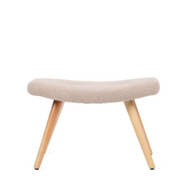 Подставка для ног Homla MOSS TEDDY BOUCLE Бежевый 213794 фото - 2