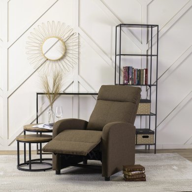 Кресло мягкое раскладное с реклайнером Mebel Elit DANNY Коричневый - 10 Кресло мягкое раскладное с реклайнером Mebel Elit DANNY Коричневый ME.DANNY2/BR/T/FW фото - 10