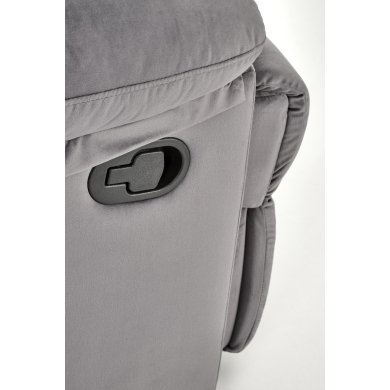 Кресло мягкое раскладное с реклайнером Halmar DRAGER Пепельный V-CH-DRAGER-FOT-POPIELATY фото - 10