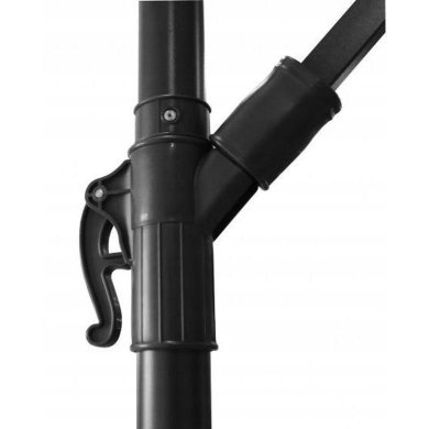 Садова парасоля з чохлом Garden Line BANANA 300 см Сірий GAO5316 фото - 8