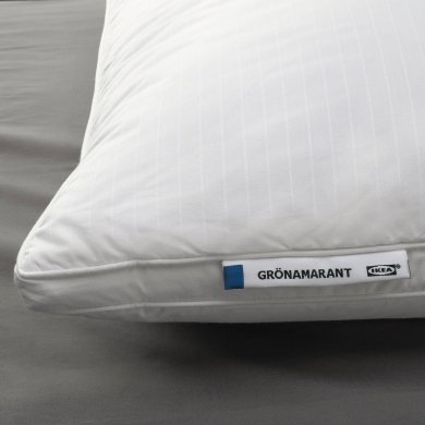 IKEA Подушка GRONAMARANT 50x60 см Белый (ИКЕА ГРЁНАМАРАНТ) 20460411 фото - 2