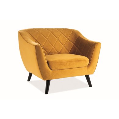IKEA Крісло Pooffe Mariette Velvet 1 | Каррі pooffemariette/bluvel68
