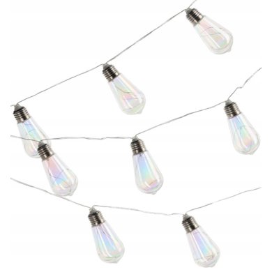 Декоративна гірлянда на сонячній батареї Garden Line 10 LED 1,8 м Опаловий теплий-білий - 4 Декоративна гірлянда на сонячній батареї Garden Line 10 LED 1,8 м Опаловий теплий-білий SOL3552 фото - 4