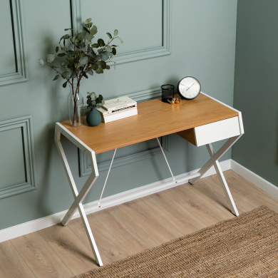 Письмовий стіл Mebel Elit MEG Білий - 10 Письмовий стіл Mebel Elit MEG Білий ME.MEG/DZ/B/B фото - 10