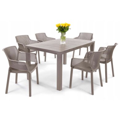 Садовий стілець Keter EVA Капучино 247232 фото - 5