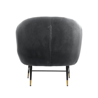 Кресло мягкое Halmar Britney Velvet Серый - 4 Кресло мягкое Halmar Britney Velvet Серый V-CH-BRITNEY-FOT-POPIELATY фото - 4