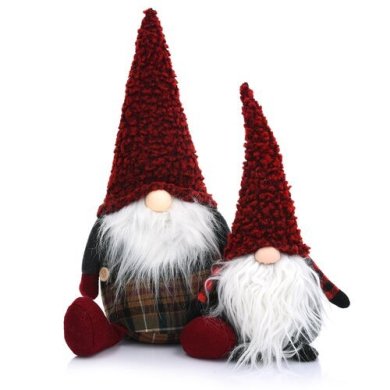 Гном Duka Tonttu 42 см | Коричневый / Красный 2220951 фото - 3