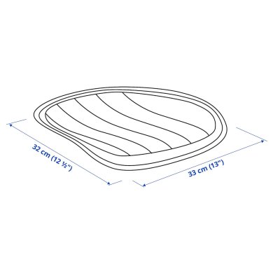 Подушка на стул PYNTEN Бирюзовый - 7 IKEA Подушка на стул PYNTEN Бирюзовый (ИКЕА ПИНТЕН) 90538826 фото - 7