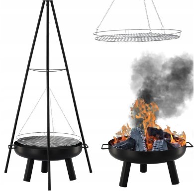 Угольный гриль Garden Line BBQ6032 Черный BBQ6032 фото - 2