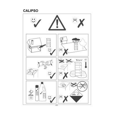 Розкладний обідній стіл Signal CALIPSO Білий CALIPSOBMSZ110IN фото - 8