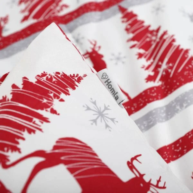 Комплект постільної білизни Homla SANTI 160x200 см Принт 162943 фото - 5