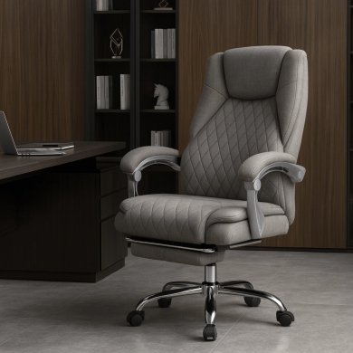 Масажне офісне крісло Mebel Elit GIORGIO Сірий ME.GIORGIO/P/T/FO фото - 11