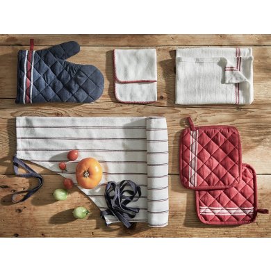 IKEA Кухонний рушник HILDEGUN 45x60 см Білий (ИКЕА HILDEGUN) 00484007 фото - 5