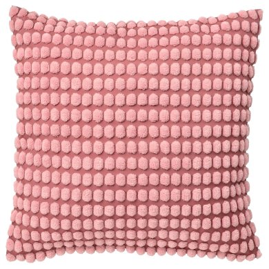 IKEA Декоративна наволочка SVARTPOPPEL 50х50 см Рожевий (ИКЕА СВАРТПОППЕЛЬ) 20542997