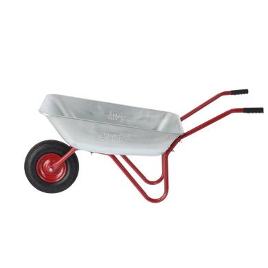 Садовая тележка Garden Line 120 л Серебристый HAT0633 фото - 2