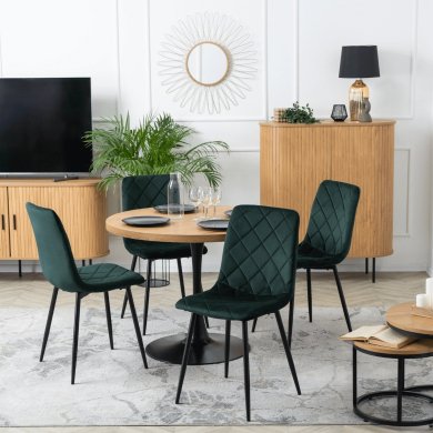 Обеденный стул Mebel Elit FORIS Зеленый ME.FORIS/Z/V/K фото - 5