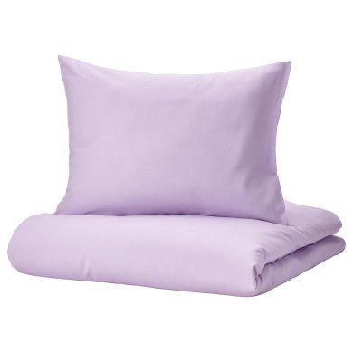 IKEA Комплект постельного белья NATTSVARMARE 150x200 см Сиреневый (ИКЕА НАТЦВАРМАРЕ) 50529188