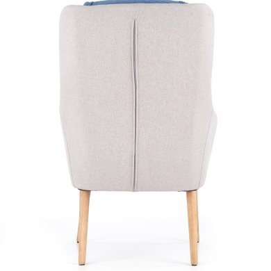 Крісло м'яке Halmar Purio Синій V-CH-PURIO-FOT-NIEBIESKI фото - 3