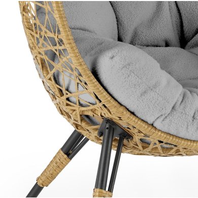 Садовое кресло Halmar OSKAR Бежевый V-CH-OSKAR-FOT фото - 2