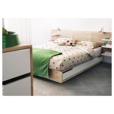 IKEA Ліжко MANDAL 160x200 см Білий (ИКЕА МАНДАЛ) 90280483 фото - 10