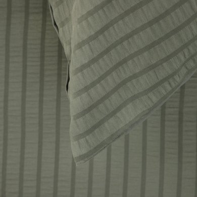 Комплект постільної білизни Homla NARO 200x220 см Зелений - 3 Комплект постільної білизни Homla NARO 200x220 см Зелений 213399 фото - 3