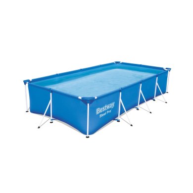 Каркасний басейн Bestway 56424 STEEL PRO 400x211x81 см Синій BES56424 фото - 2