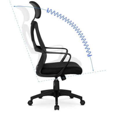 Офісне крісло Mebel Elit STARK Чорний - 5 Офісне крісло Mebel Elit STARK Чорний ME.STARK/CZ/E/FO фото - 5