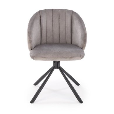 Обеденный стул поворотный Halmar K533 Пепельный V-CH-K/533-KR-POPIELATY фото - 5