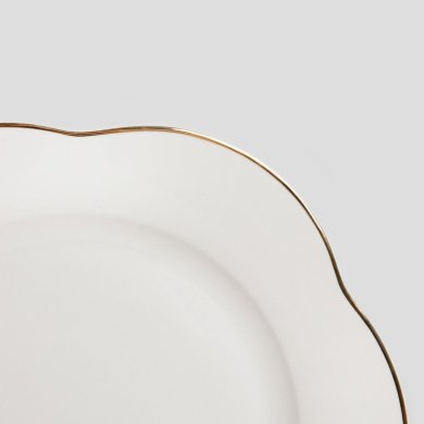 Обідня тарілка Homla HELEN 28 см Білий - 3 Обідня тарілка Homla HELEN 28 см Білий 234907 фото - 3