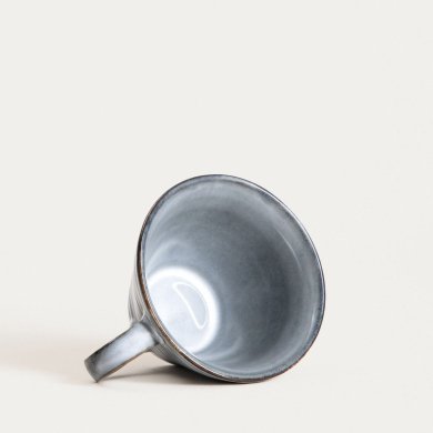 Чашка с блюдцем Homla BLUNITE 150 мл Голубой 241649 фото - 5