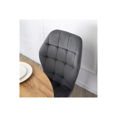 Обідній комплект меблів Mebel Elit HARRY LUCKY | Дуб крафт / Чорний / Сірий HARRY/DC/CZ/S/LUCKY/P/V/Z4/K фото - 16