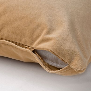 IKEA Декоративная наволочка SANELA 40х58 см Бежевый (ИКЕА САНЕЛА) 90531009 фото - 3
