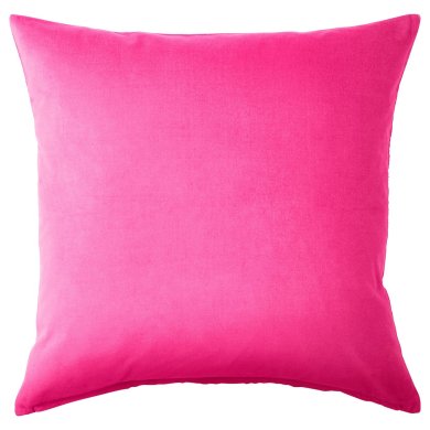 IKEA Декоративна наволочка SANELA 50х50 см Світло-рожевий (ИКЕА САНЕЛА) 50590920