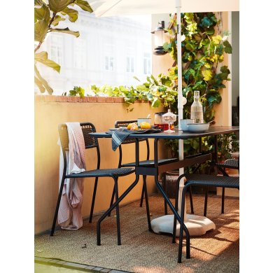 Садовый стул VIHOLMEN Сірий - 4 IKEA Садовый стул VIHOLMEN Сірий (ИКЕА ВИХОЛЬМЕН) 20463301 фото - 4