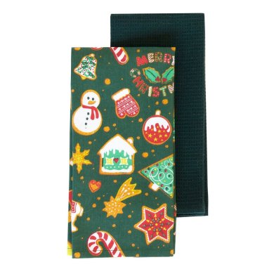 Набор кухонных полотенец Homla GRINCHY 45x65 см 2 шт Принт 223167