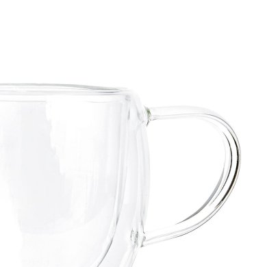 Набор чашек Homla CEMBRA 2 шт 120 мл Прозрачный - 3 Набор чашек Homla CEMBRA 2 шт 120 мл Прозрачный 227316 фото - 3