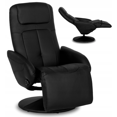 Кресло мягкое раскладное с реклайнером Mebel Elit TONY Черный - 7 Кресло мягкое раскладное с реклайнером Mebel Elit TONY Черный ME.TONY/CZ/E/FW фото - 7