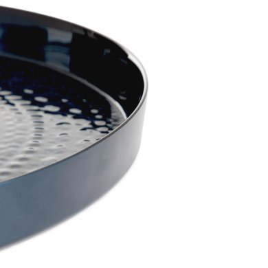 Декоративний піднос Homla ASALI 33 см Синій - 5 Декоративний піднос Homla ASALI 33 см Синій 217722 фото - 5