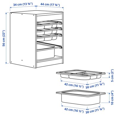 IKEA TROFAST (ИКЕА ТРОФАСТ) 49533290 фото - 6