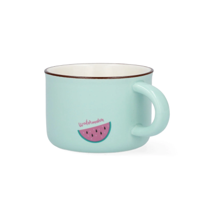 Кружка Homla NORDLIA 160 мл | М’ятний / Принт 161396 фото - 5