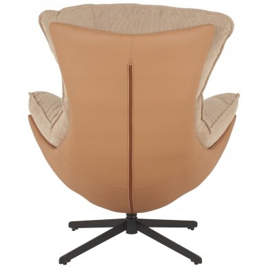 Крісло м'яке поворотне Kontrast JASPER 3D Бежевий 5.01.84281 фото - 3