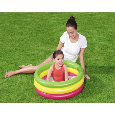 Надувной детский бассейн Bestway 51128 70х24 см Разноцветный BES51128 фото - 7