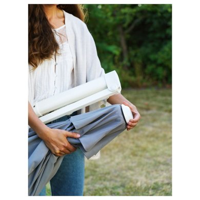 Садова парасоля HOGON 270 см Сірий - 6 IKEA Садова парасоля HOGON 270 см Сірий (ИКЕА ХОГОН) 50515742 фото - 6