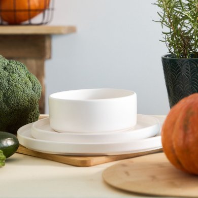 Миска Homla FAMELIO 14 см | Білий - 4 Миска Homla FAMELIO 14 см | Білий 218005 фото - 4