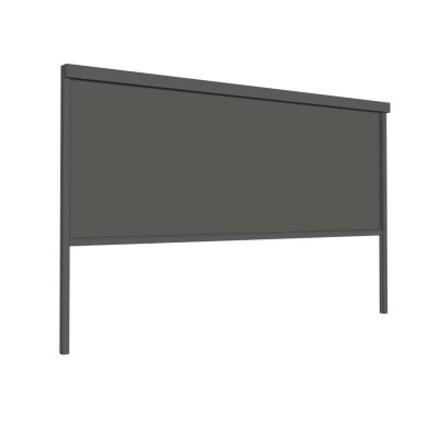 Рулонна штора для перголи Garden Line 3 м Чорний RIT1453 фото - 2